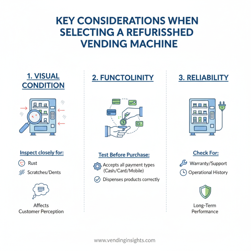 How to Buy Refurbished Vending Machines for Your Business?