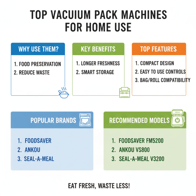 Top 10 Vacuum Pack Machines for Food Storage and Preservation Solutions?