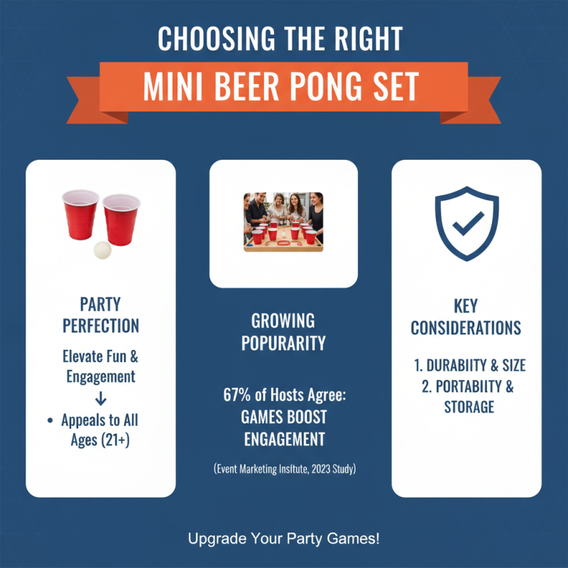 Top 10 Mini Beer Pong Ideas for Your Next Party Fun