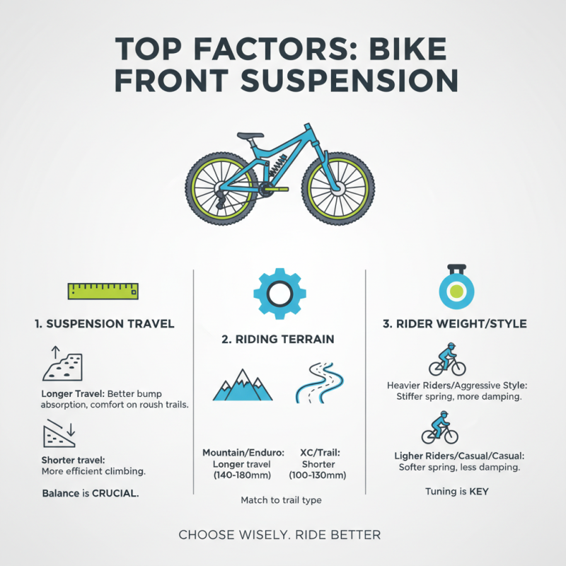 Top 10 Bike Suspension Front Options for Better Performance?
