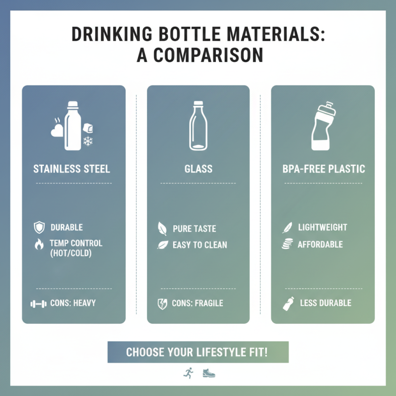 How to Choose the Best Drinking Bottle for Your Needs?
