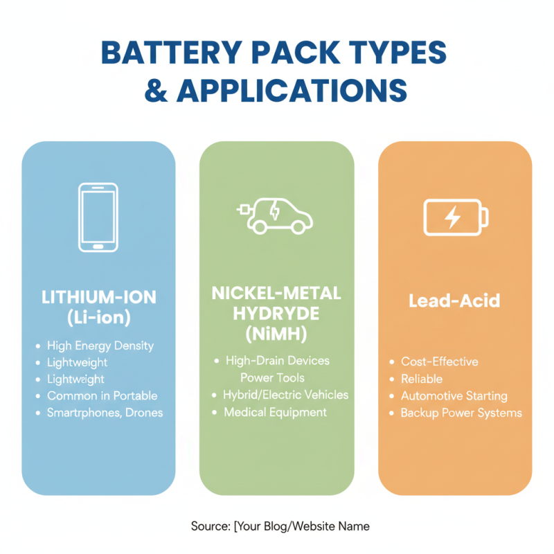Top Battery Pack Types for Every Need and Application?