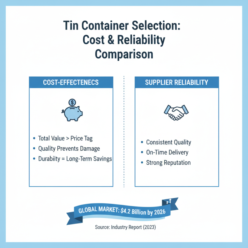 How to Choose the Best Metal Tin Containers for Your Needs?