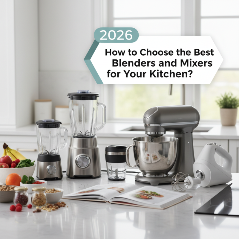 2026 How to Choose the Best Blenders and Mixers for Your Kitchen?