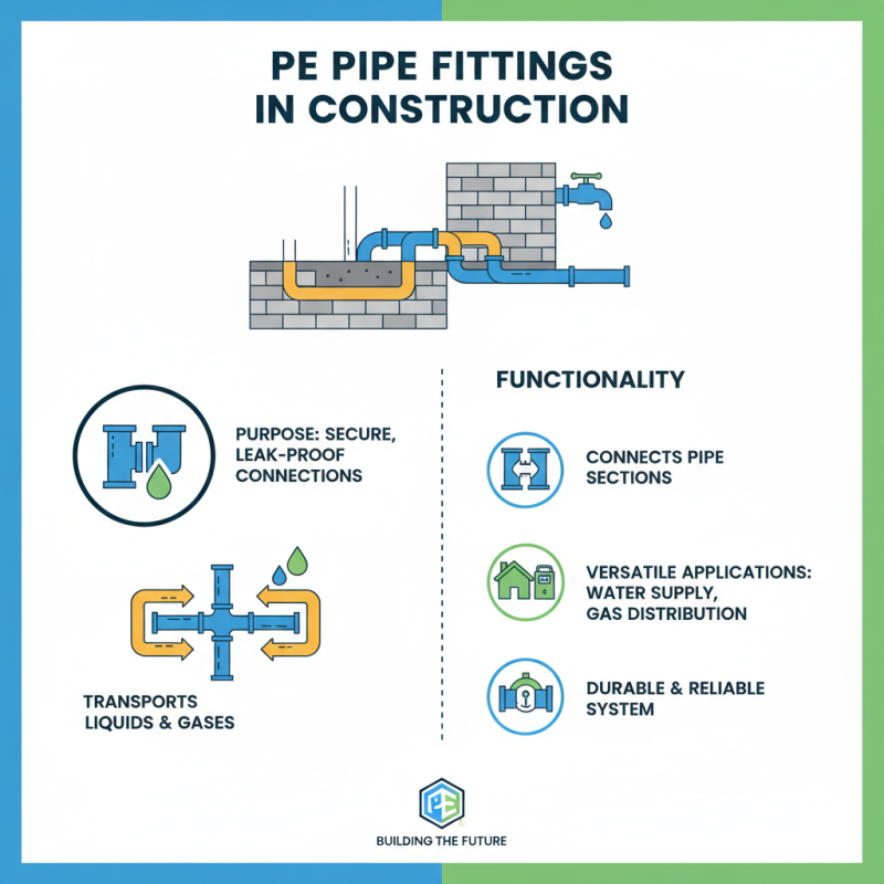 What is the Purpose of PE Pipe Fittings in Construction?
