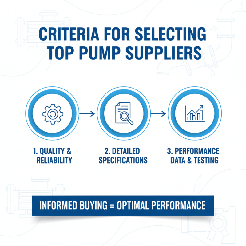Top Pump Suppliers for Global Buyers to Consider?