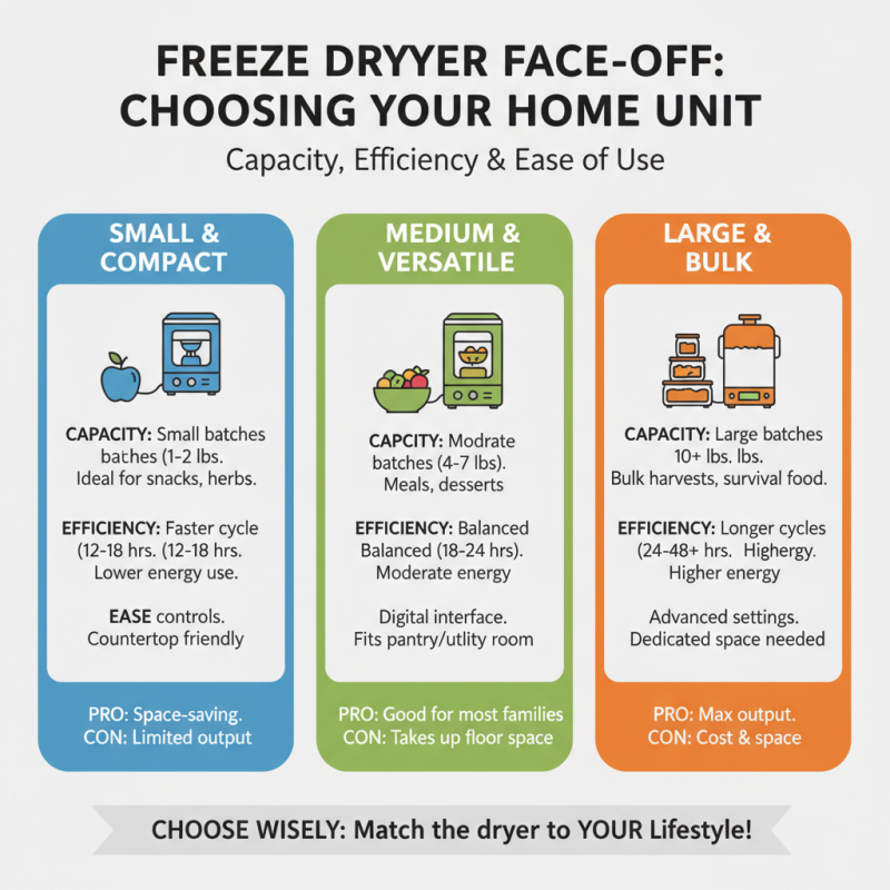Top Tips for Choosing the Best Freeze Dryer for Home Use