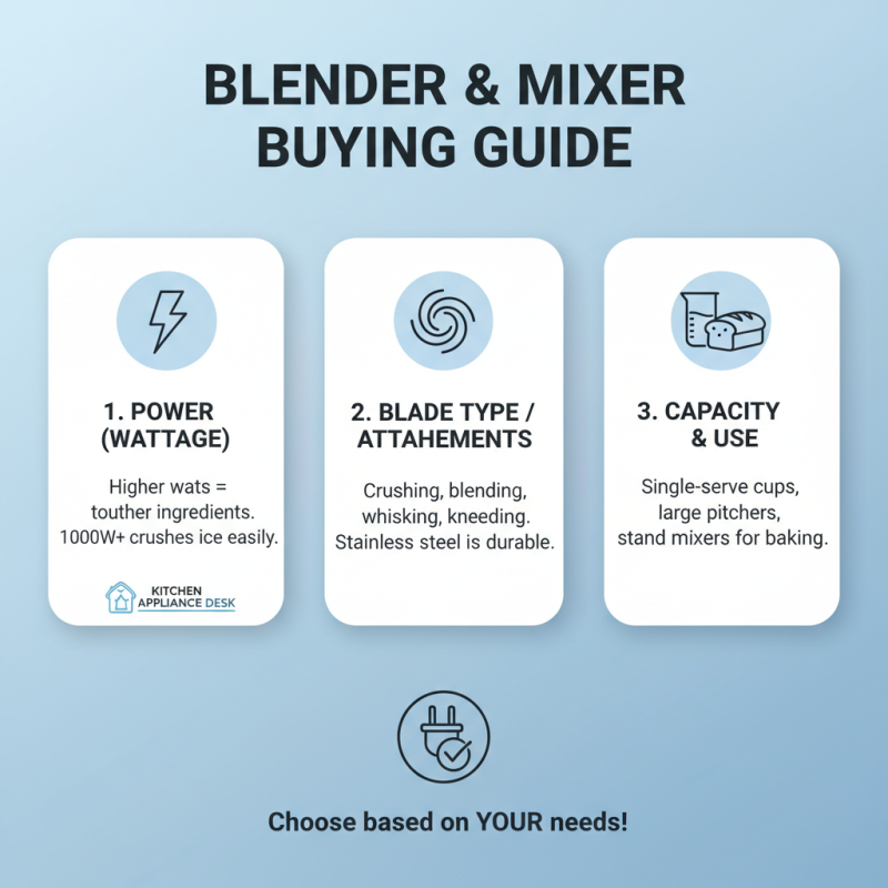 2026 How to Choose the Best Blenders and Mixers for Your Kitchen?