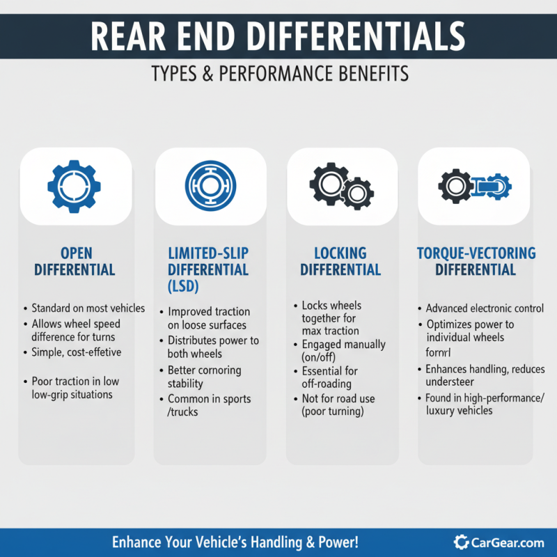 Best Rear End Differential Options for Enhanced Performance?
