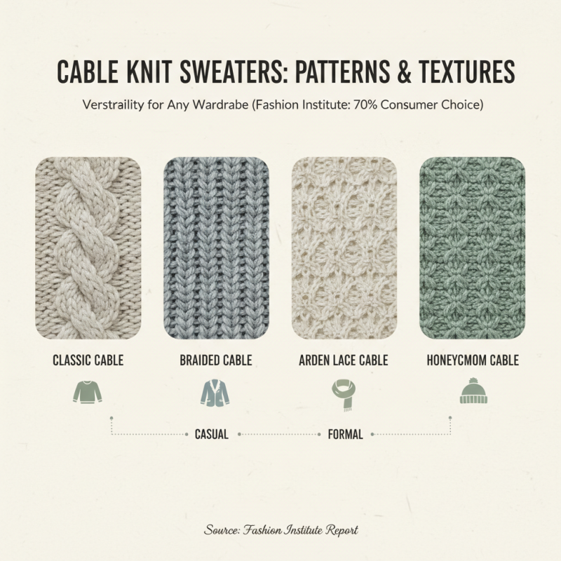 How to Choose the Perfect Cable Knit Pullover Sweater for Every Occasion?