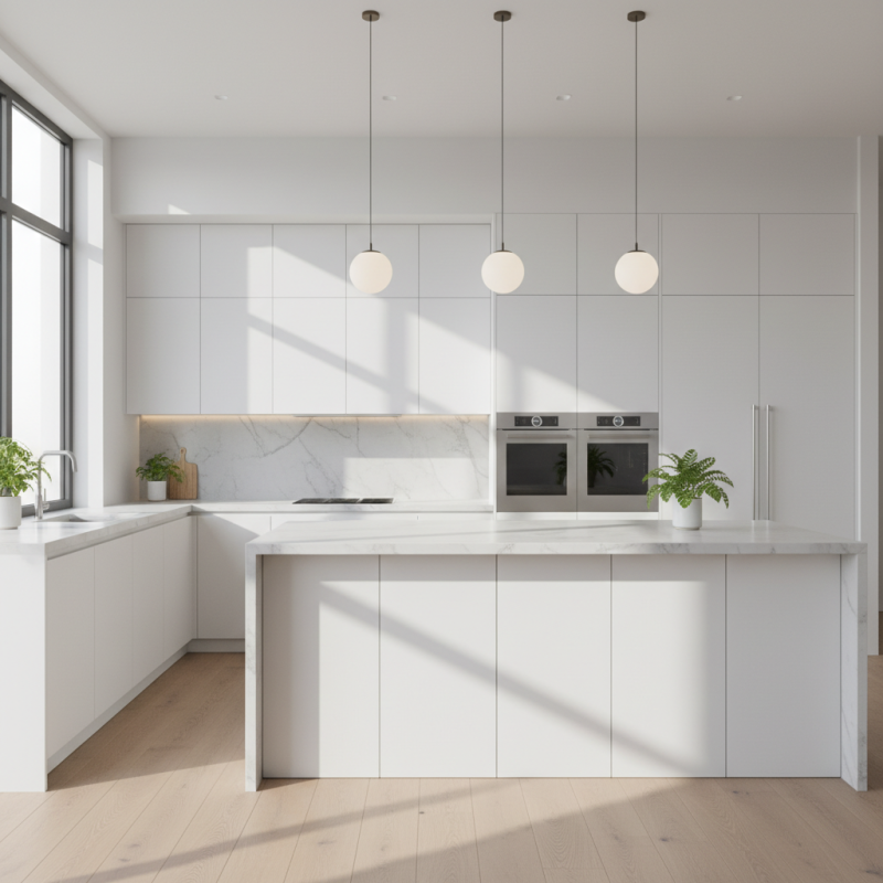 How to Choose White Kitchen Cabinets for a Modern Look?