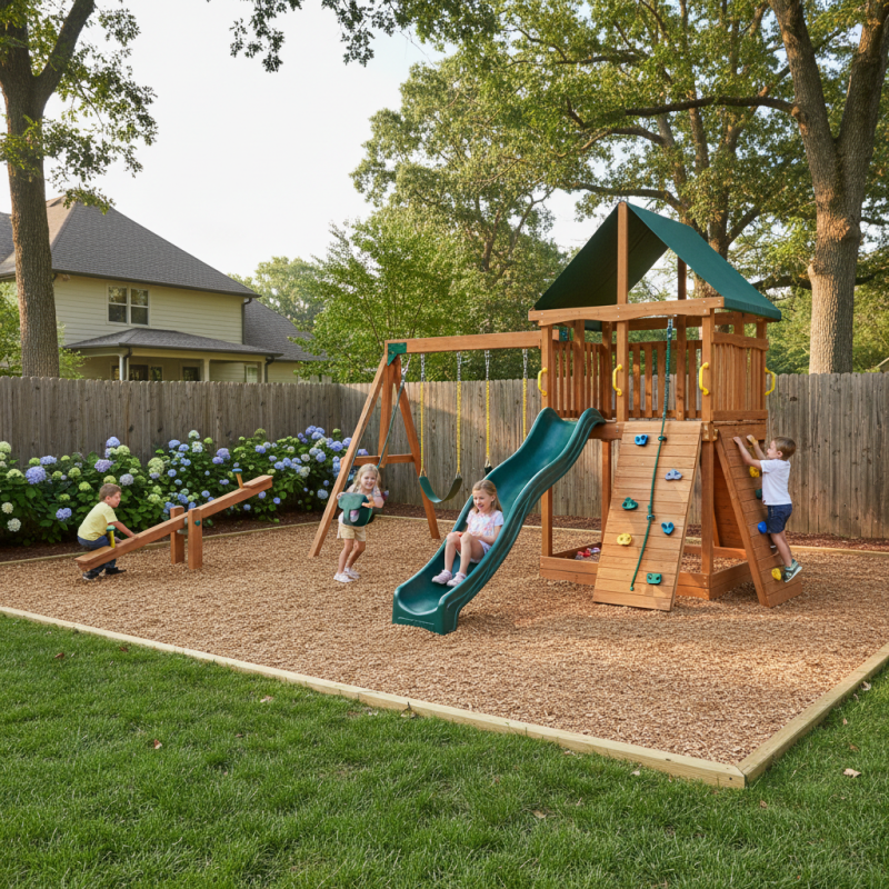 How to Choose the Best Wooden Playground Equipment for Kids?