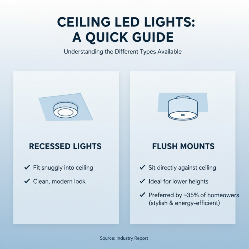 How to Choose the Best Ceiling Led Lights for Your Home
