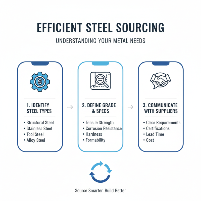 Top Tips for Sourcing Steel Metal Efficiently for Your Business?