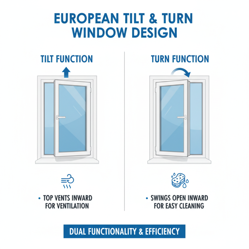 What is European Tilt and Turn Windows Benefits and Features?