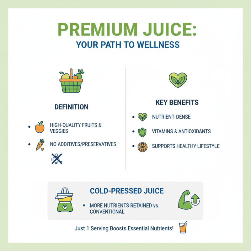 How to Choose the Best Premium Juice for Your Healthy Lifestyle?