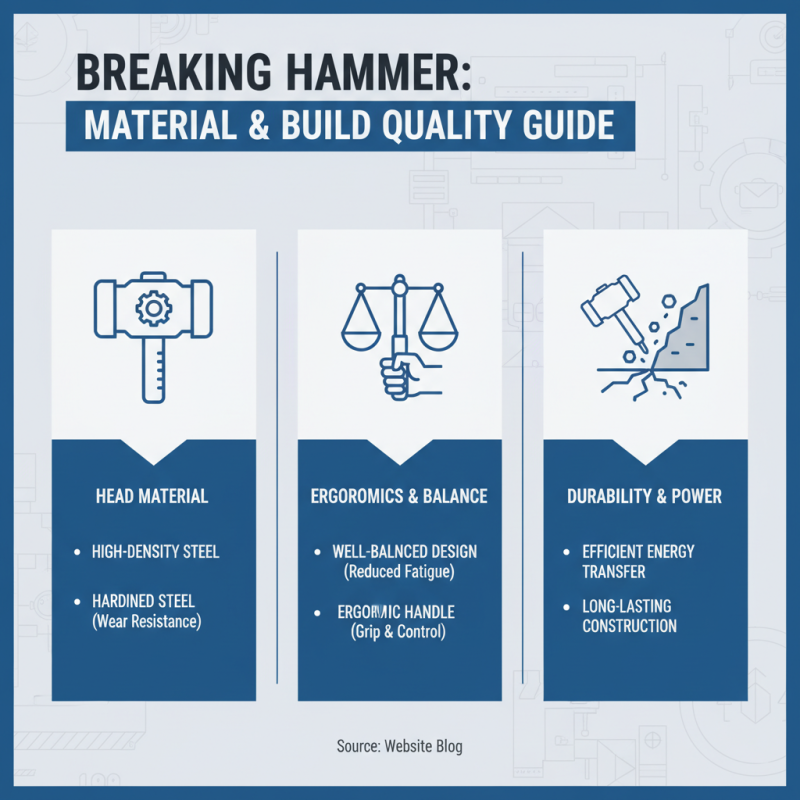 How to Choose the Best Breaking Hammer for Your Needs?
