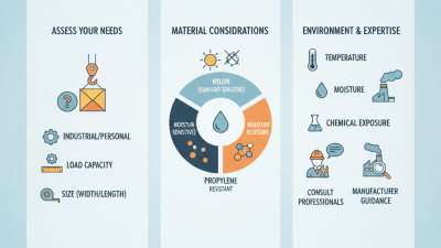 How to Choose the Right Webbing Sling for Your Needs?