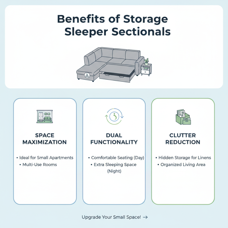 Top Sleeper Sectional with Storage Options for Small Spaces?