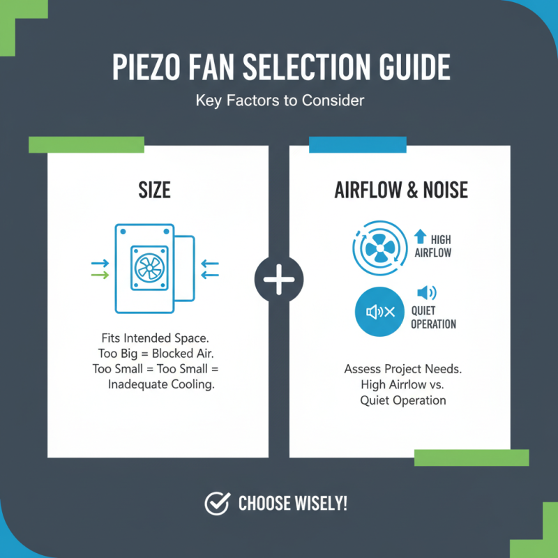 How to Choose the Right Piezo Fan for Your Needs?