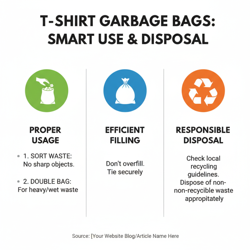 How to Choose the Best T-shirt Garbage Bags for Your Needs?