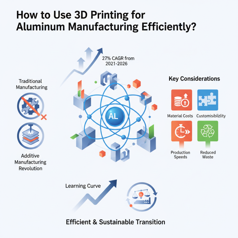 How to Use 3D Printing for Aluminum Manufacturing Efficiently?