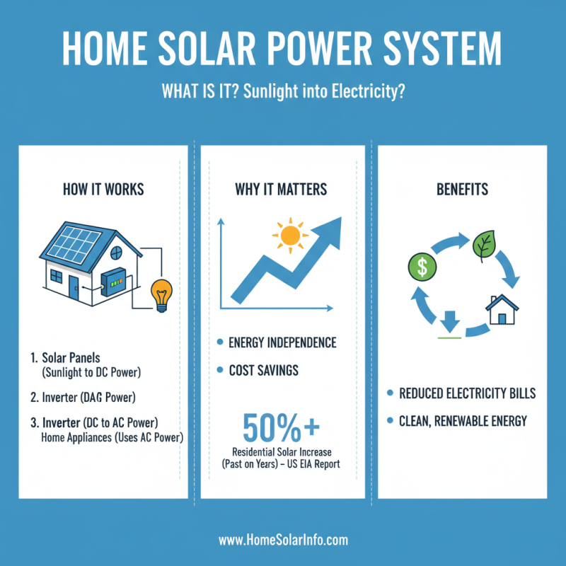 What is a Home Solar Power System and How Does It Work?