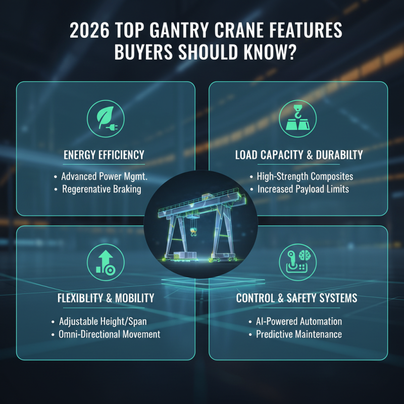 2026 Top Gantry Crane Features Buyers Should Know?
