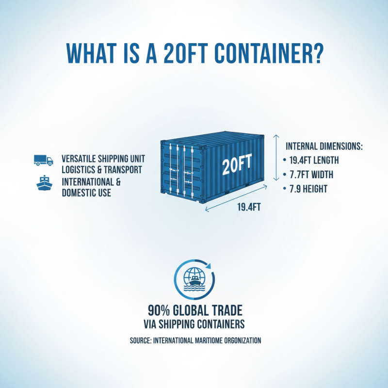 What is a 20ft container and how to source one?