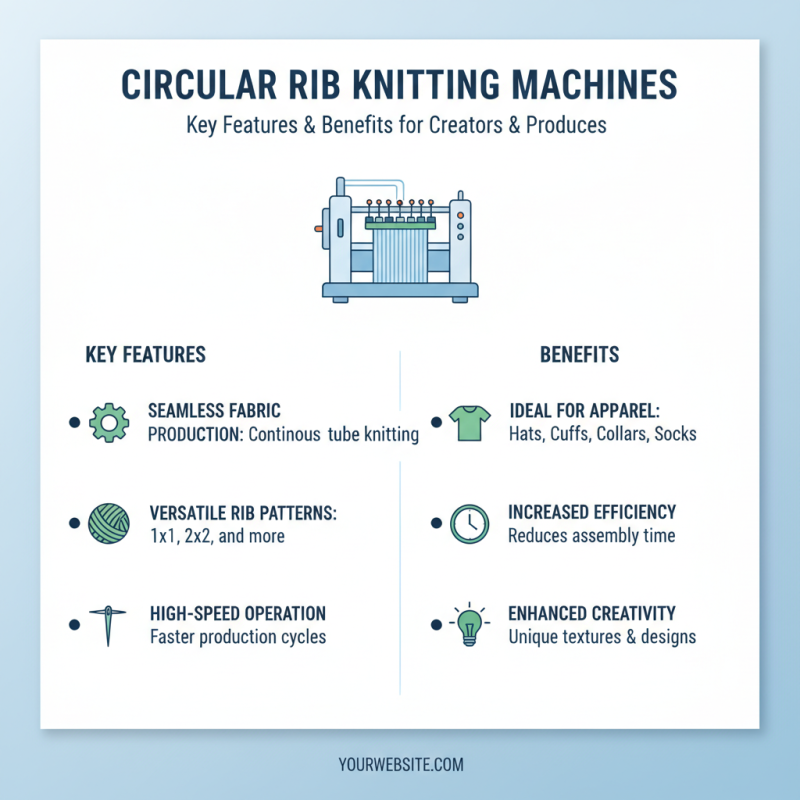 How to Choose the Best Circular Rib Knitting Machine for Your Needs?