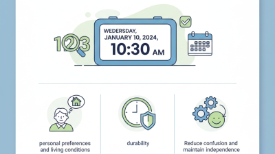 10 Essential Tips for Choosing the Right Dementia Clock for Seniors