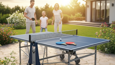 Why Choose an Outdoor Folding Table Tennis Table for Your Home?