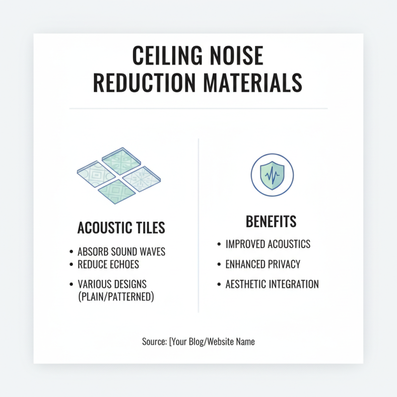 Best Tips for Ceiling Noise Reduction Solutions?