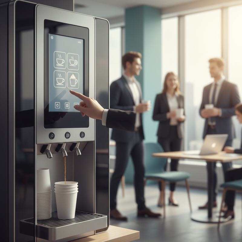 What is a hot drink vending machine and how does it work?