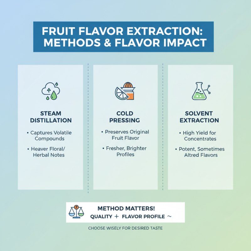 How to Choose the Best Natural Fruit Flavor Extracts?