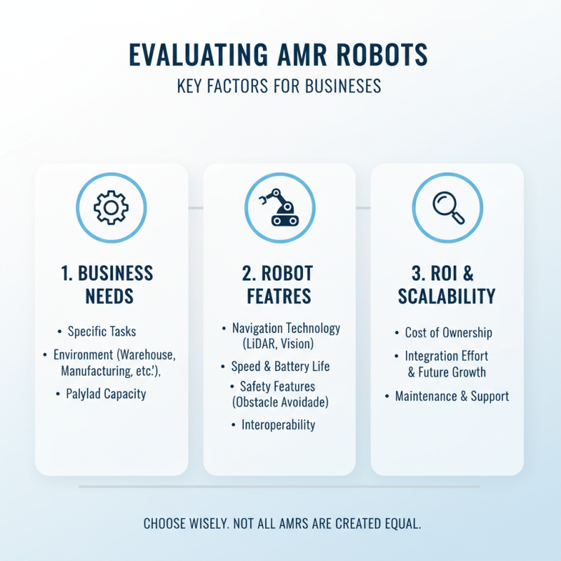 How to Choose the Best AMR Robots for Your Business Needs?