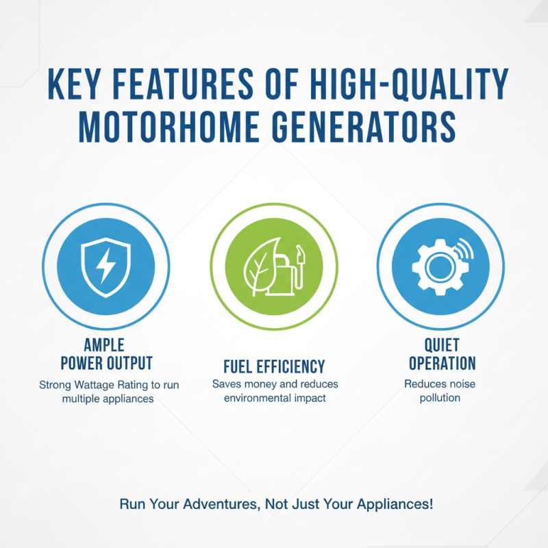 Best Motorhome Generator Options for Global Buyers?