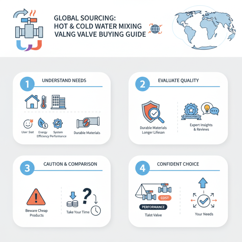 Hot Cold Water Mixing Valve Buying Tips for Global Sourcing?