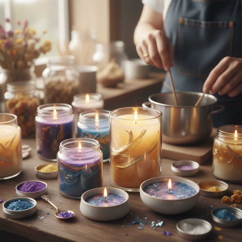 How to Use Mica Powder in Candles for Stunning Effects?