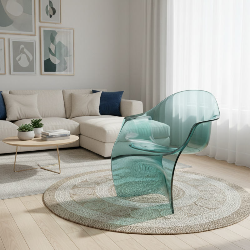 How to Choose the Perfect Teal Acrylic Chair for Your Home Decor?