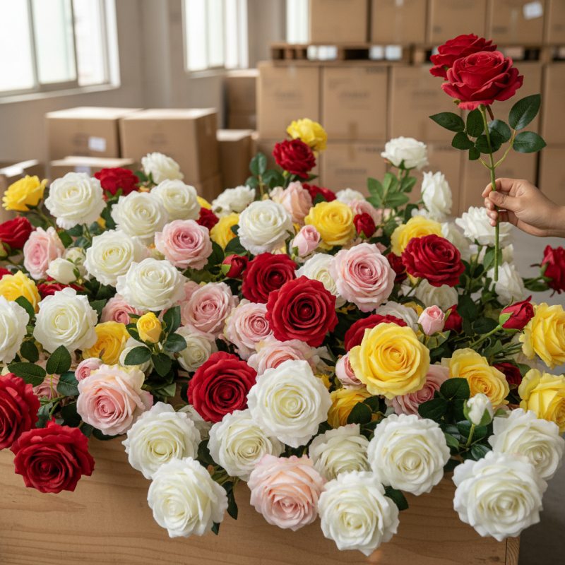 Discover the Best Artificial Roses for Global Wholesale Purchase?