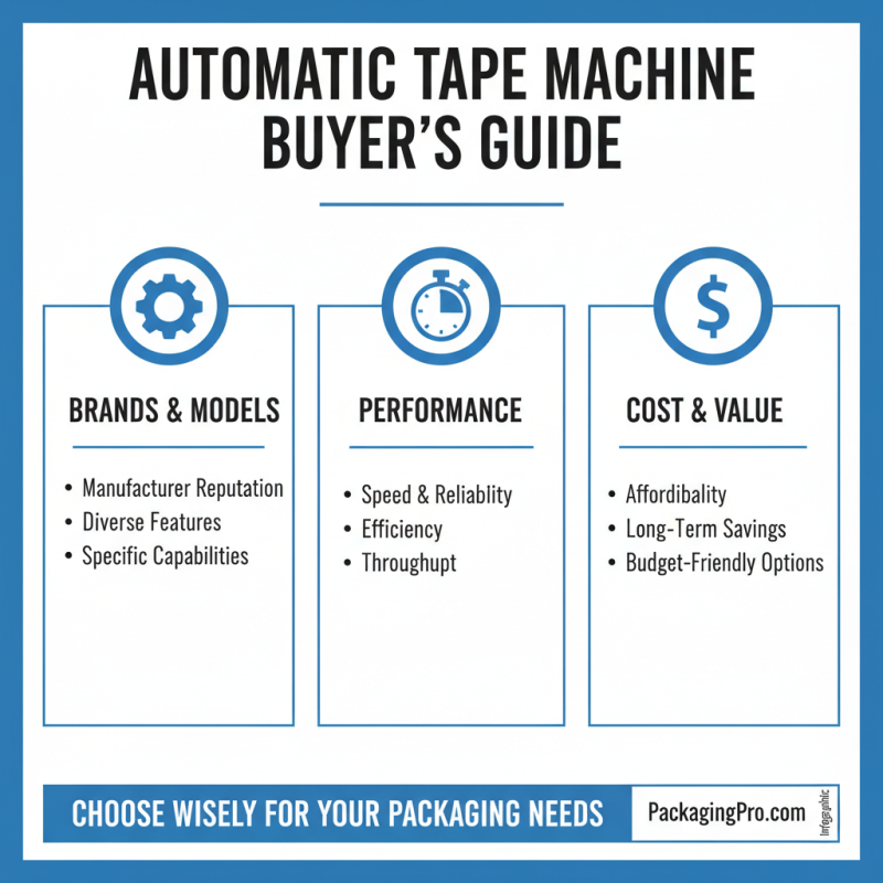 Top Automatic Tape Machines for Efficient Packaging Solutions?