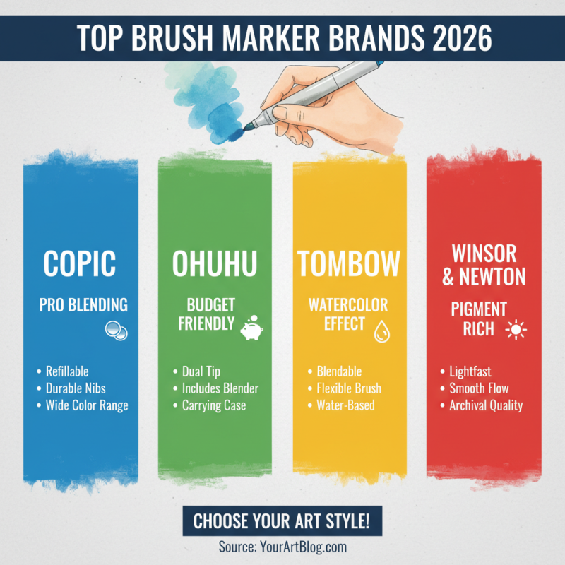 Best Brush Markers for Artists and Crafters in 2026?
