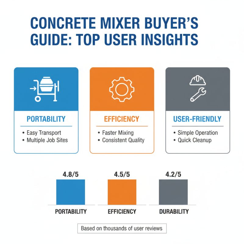 Top 10 Best Concrete Mixers for Efficient Construction Projects?