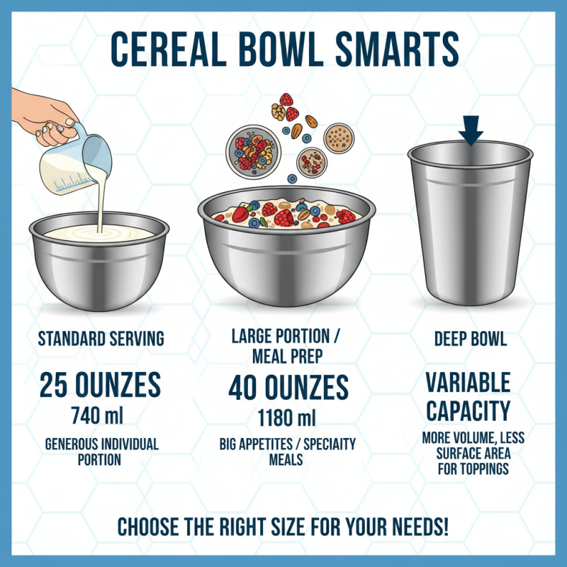 How to Choose the Best Stainless Steel Cereal Bowls for Your Needs?
