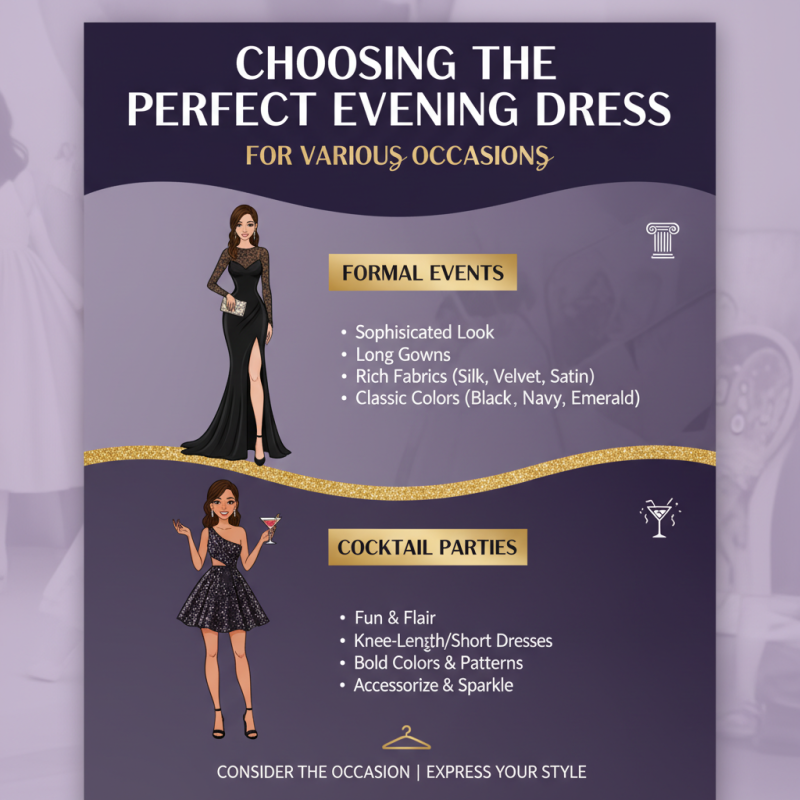 Top Evening Dresses for Every Occasion in 2026