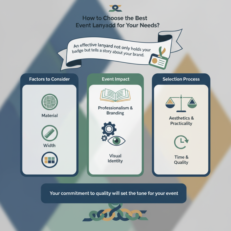 How to Choose the Best Event Lanyard for Your Needs?