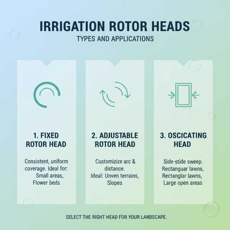 Why Choose Irrigation Rotor Heads for Your Garden or Landscape Needs?