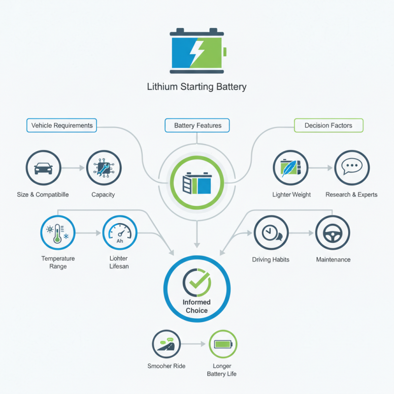 How to Choose the Right Lithium Starting Battery for Your Vehicle?