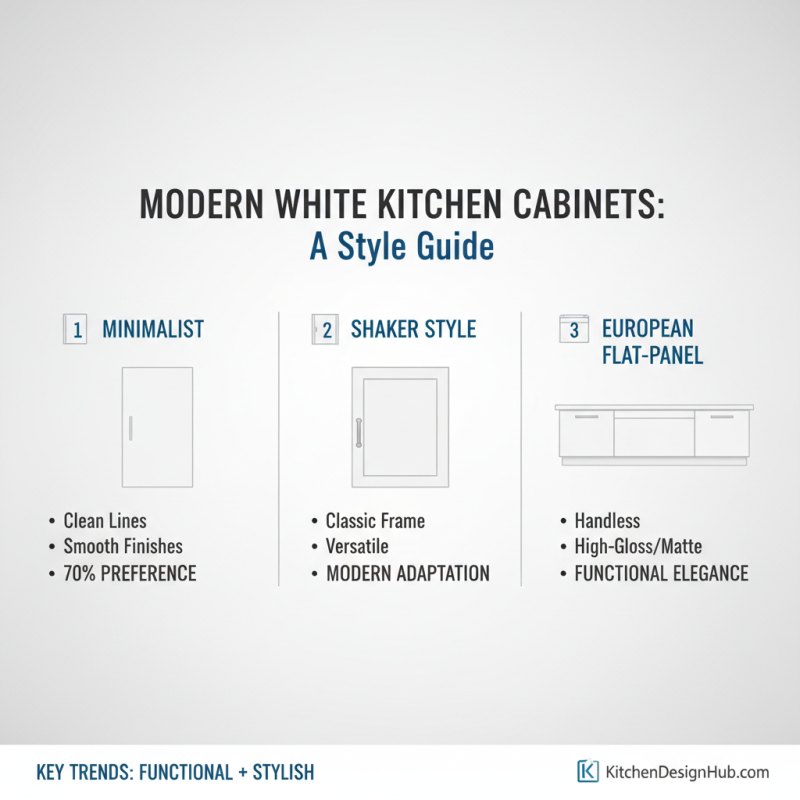 How to Choose White Kitchen Cabinets for a Modern Look?